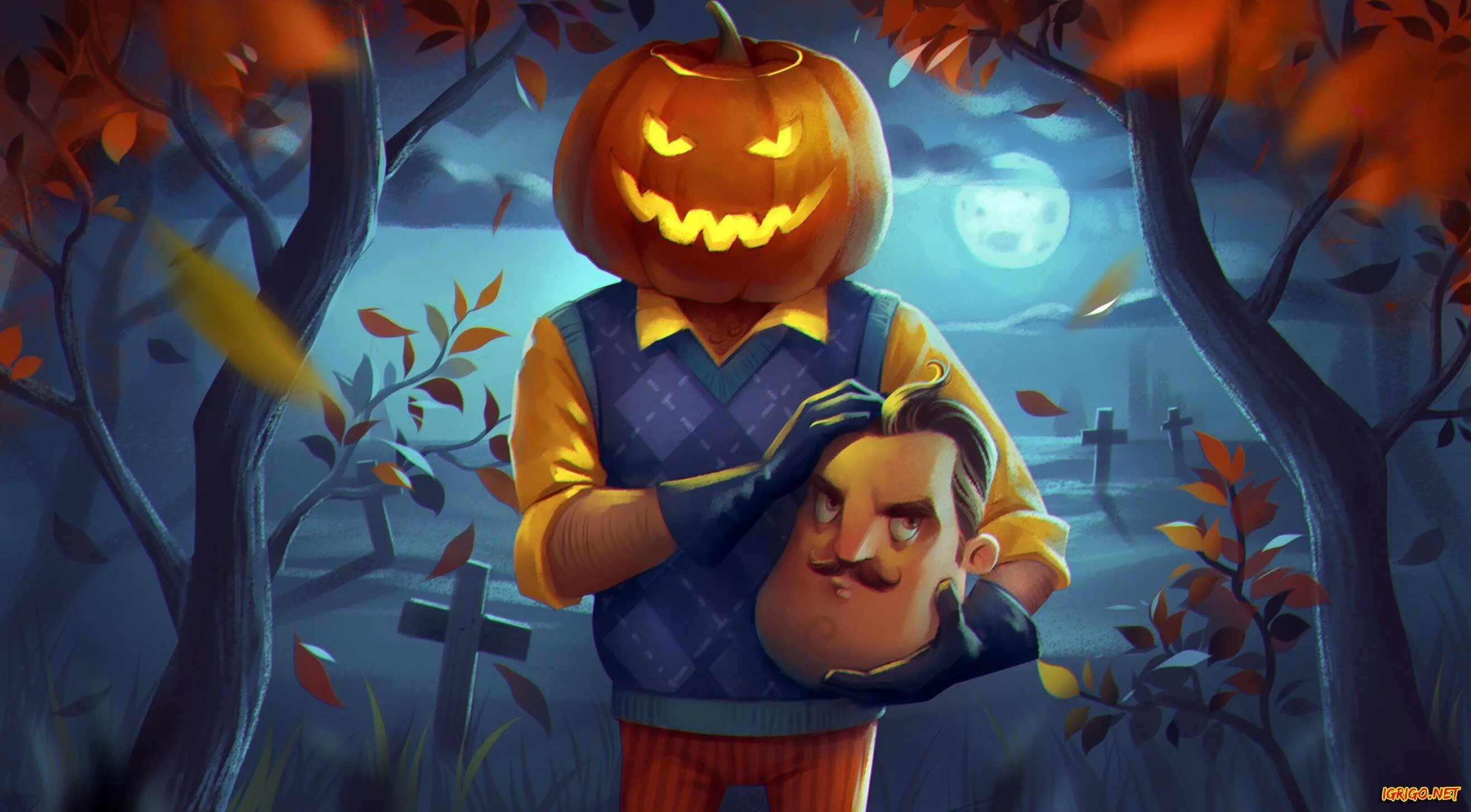 Привет сосед 2. Секрет нейбор арт. Привет сосед 2 Хэллоуин. Hello Neighbor Helloween.