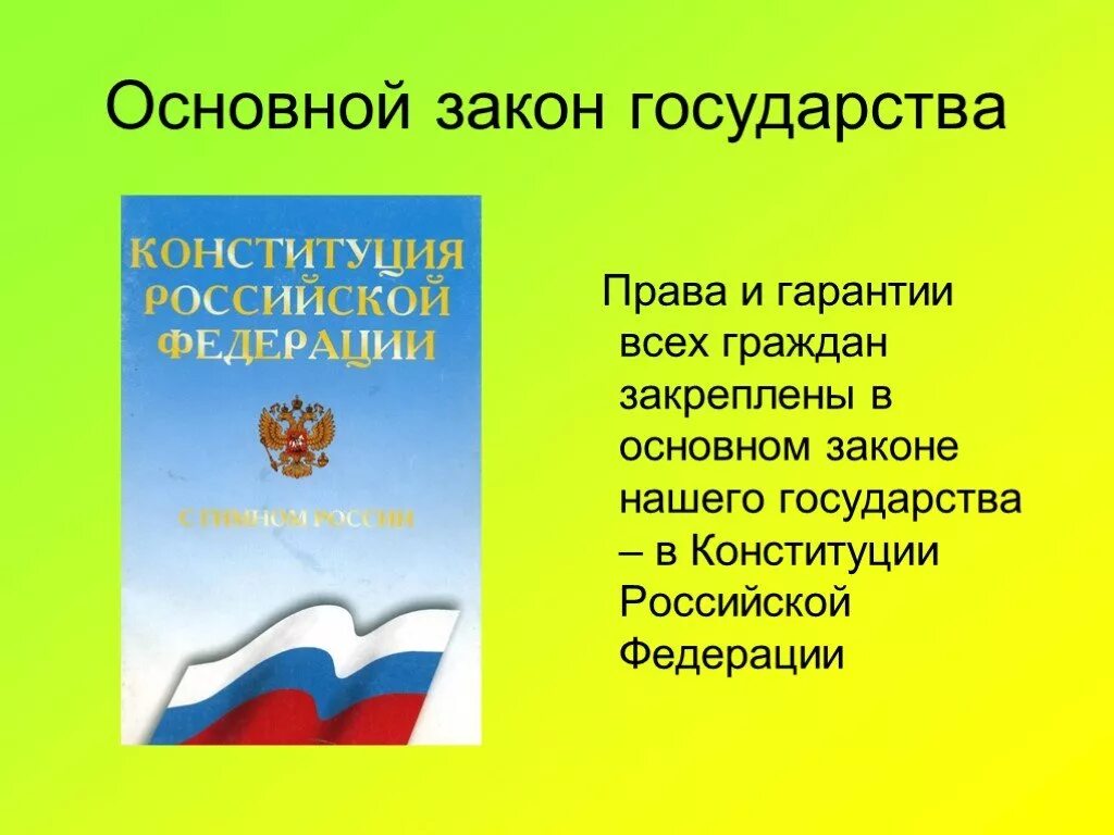 Основной закон. Конституция основной закон. Основной закон России. Гражданин РФ презентация.