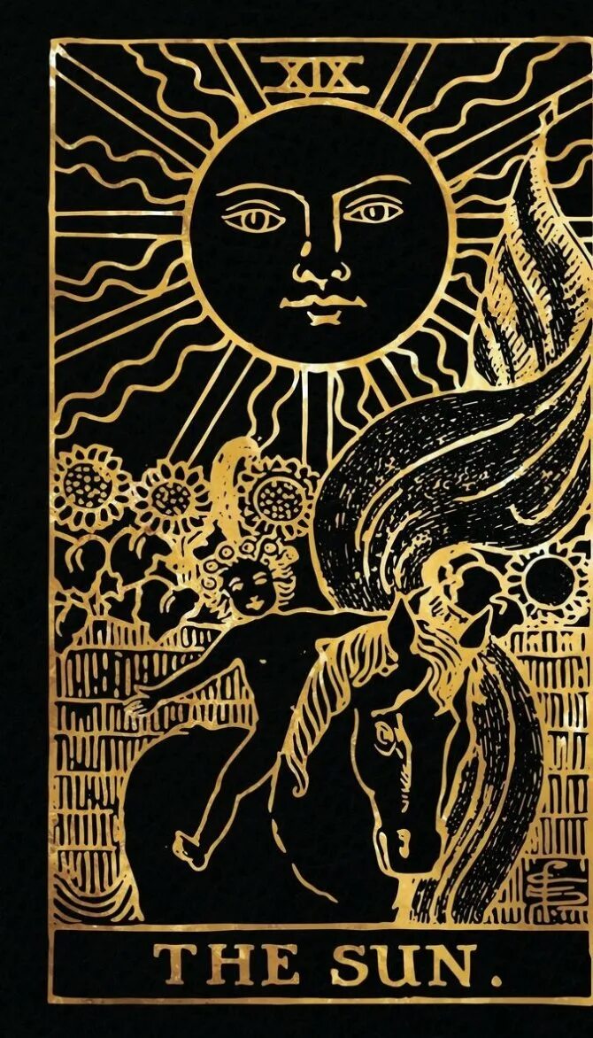 Солнце значение с другими картами. Аркан солнце таро. карты таро 19 аркан. 19 аркан солнце. старший аркан солнце таро.