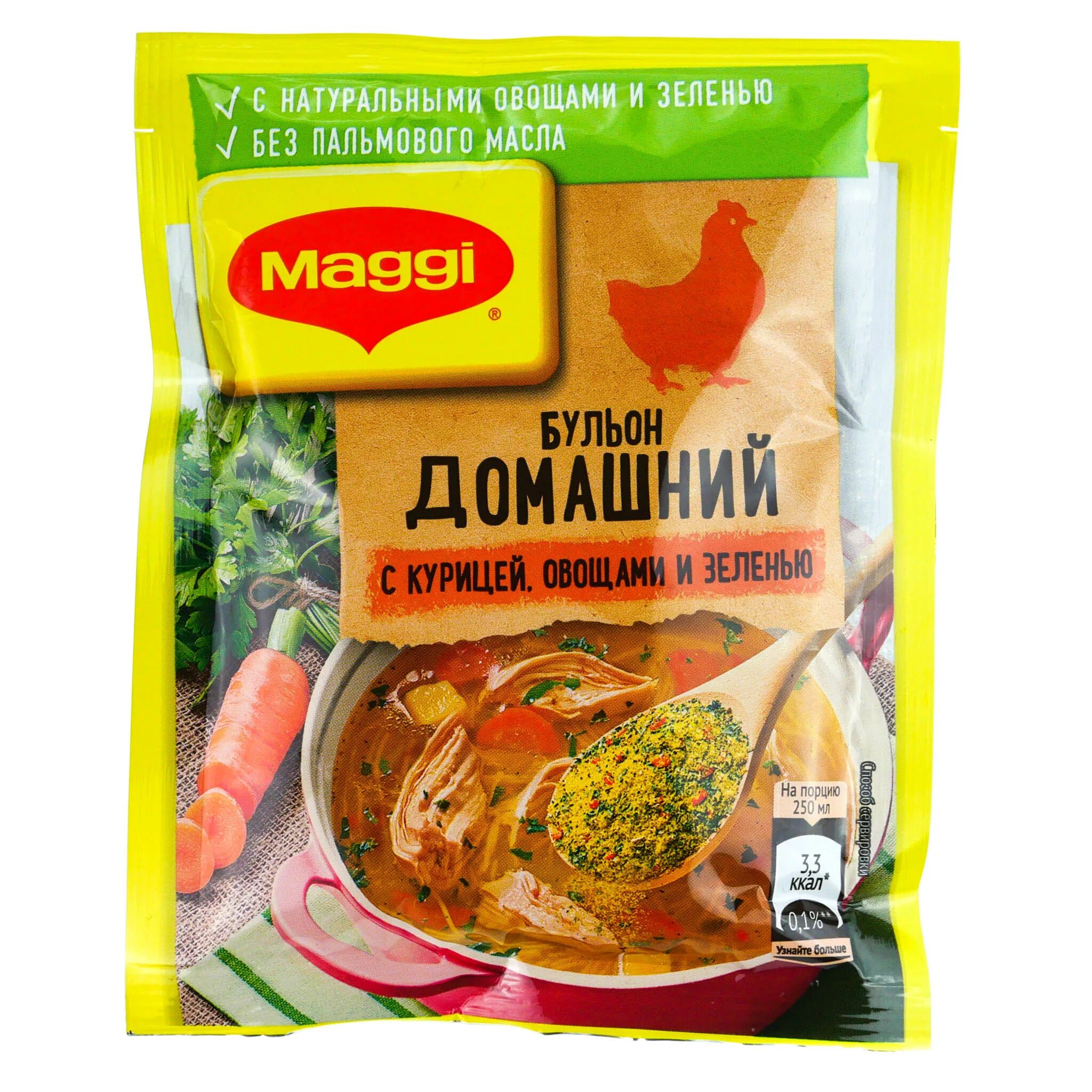 Бульон "РОЛЛТОН" 90г куриный (24 шт./уп.) Медостав24