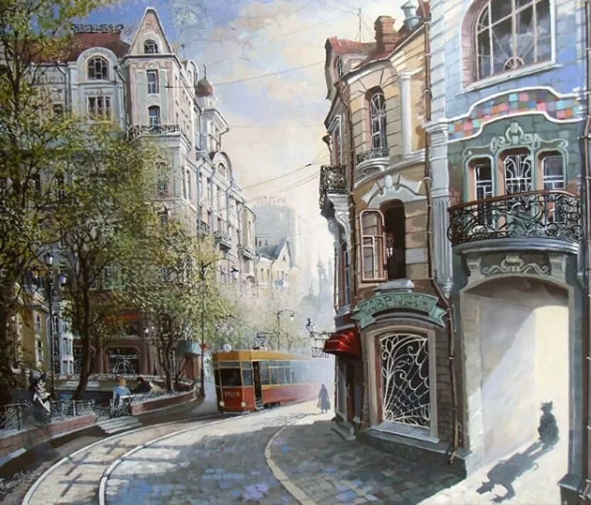 Художник александр стародубов булгаковская москва. Городской пейзаж шалаев алексей живопись. Игорь разживин художник. Старая москва. Художник алексей гиляров картины.