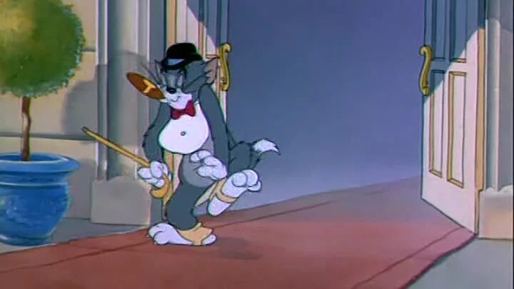 Том и джерри кот бутч. Миллионер мультфильм. Мультик кот 1000000. Том из джеррис деньгами в руках. Коты миллионеры.