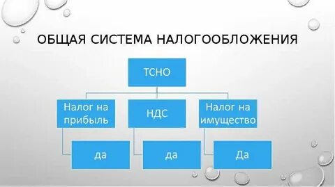 1 общий режим налогообложения