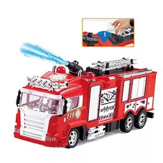 Camion Bomberos Control Remoto Rescue Fire Dispara Agua L95 - $ 119.000 en ...