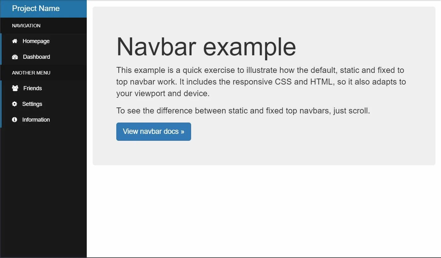 Bootstrap vertical