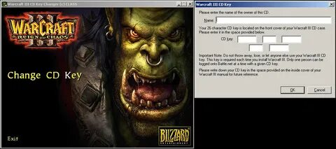 Ключ warcraft