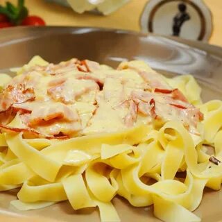 Вкусная карбонара сливки
