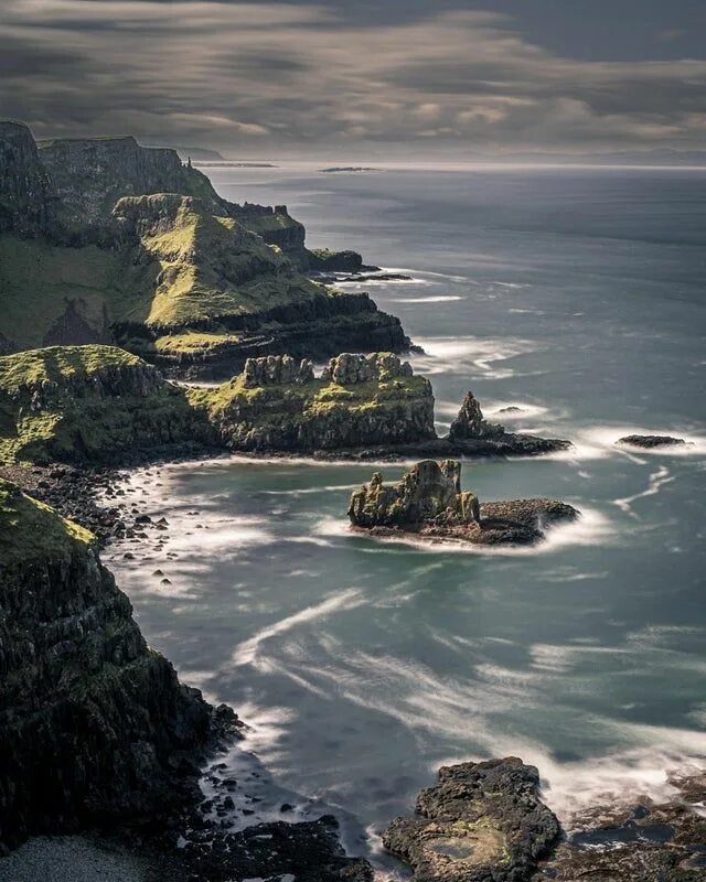 Северная Ирландия. Изумрудный остров Ирландия. Северная Ирландия побережье. Залив Донегол.
