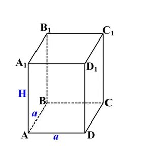 Грань четырехугольной призмы