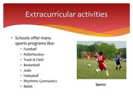 Sport activities examples