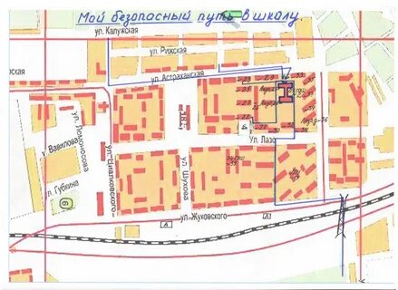 Школа 14 карта