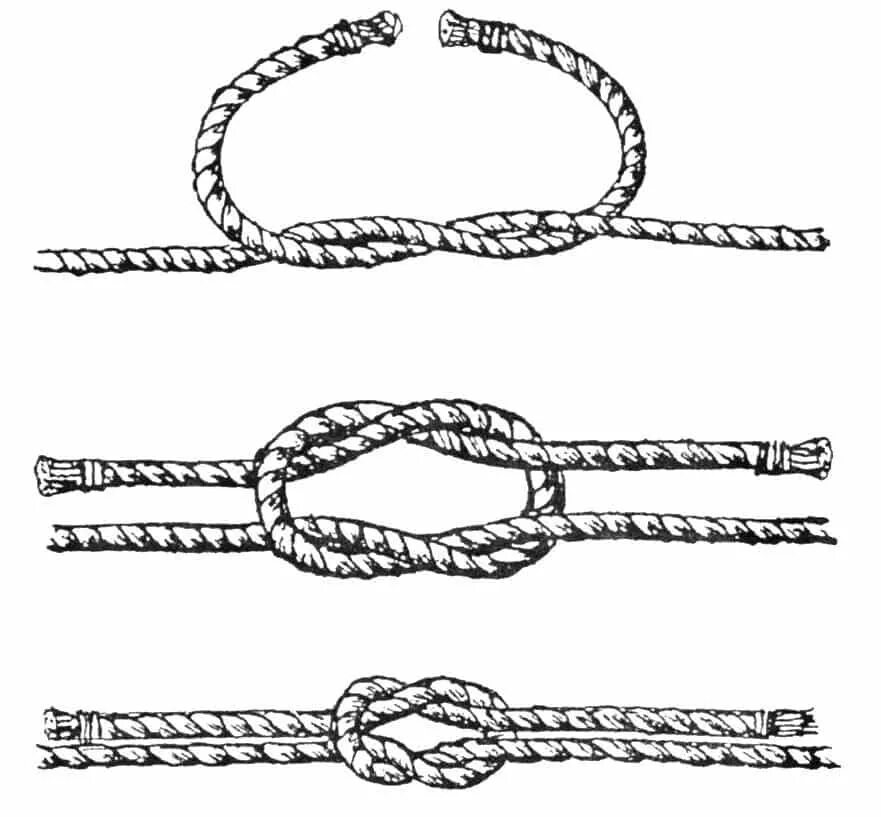 Плотный завязать. Беседочный морской узел. Двойной рифовый узел схема. Швартовый узел схема вязки. Морской узел рифовый схема.