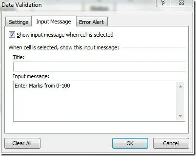 Message input Box. Input validation. Input message excel. Incorrect input. Reference message