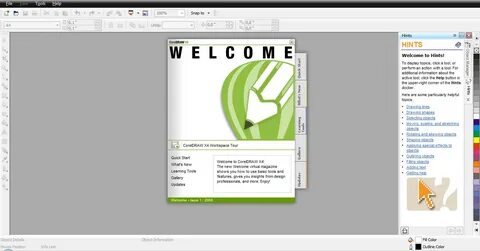 GUI Corel Draw X4 Full Version.