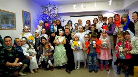 Рождественский утренник в воскресной школе