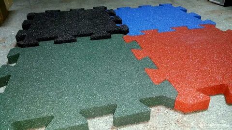 Резиновая плитка 500х500х40