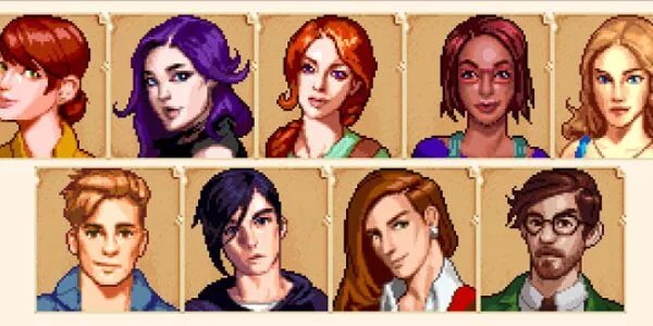 Stardew mod portrait. Stardew valley портрет себастиан. stardew valley портреты персонажей. сэм stardew valley спрайт. stardew valley эллиот портреты.
