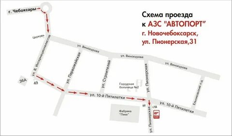 Карта ул пионерская