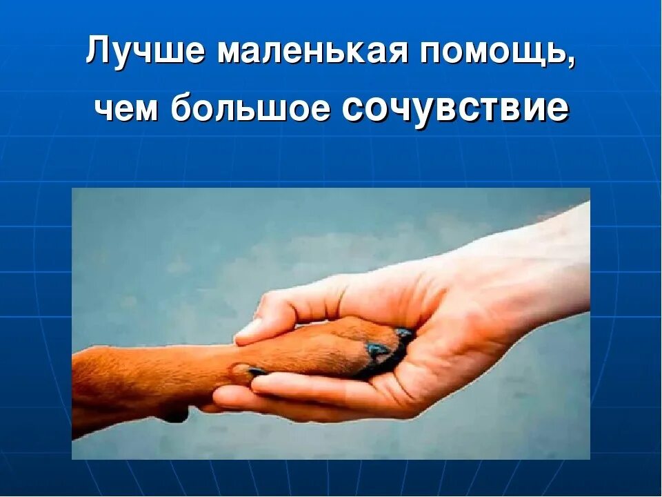 Помогая другим ты помогаешь себе. Помощь больше не нужна. Помощь больше не нужна. Помощь больше не нужна. Ты нужен только тогда когда в тебе нуждаются.