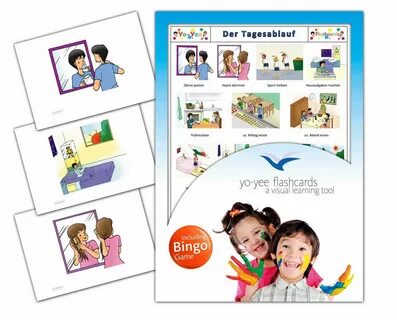 Daily routine flashcards