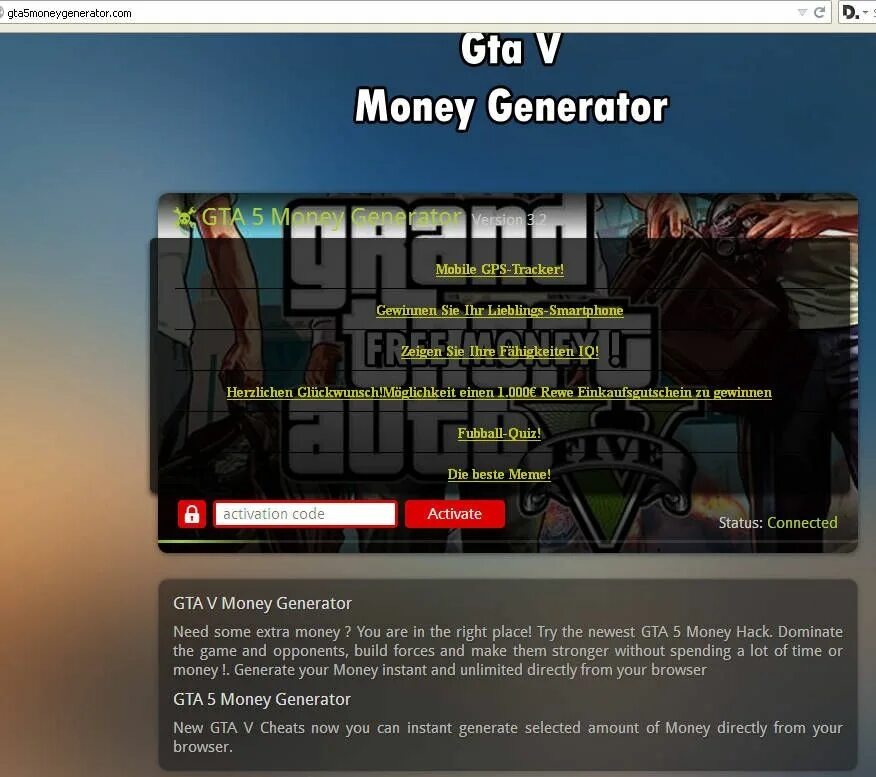 Генератор скам ссылок. ГТА В браузере. GTA 5 Generator. GTA 5 money Cheat. Генератор ГТА 5.