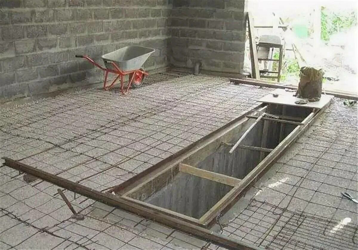 Как залить бетонную стяжку