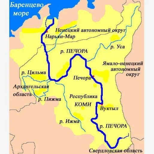Печора протекает по территории. Бассейн реки печора на карте. река печора на карте. бассейн реки печора на карте россии. бассейн реки печора.