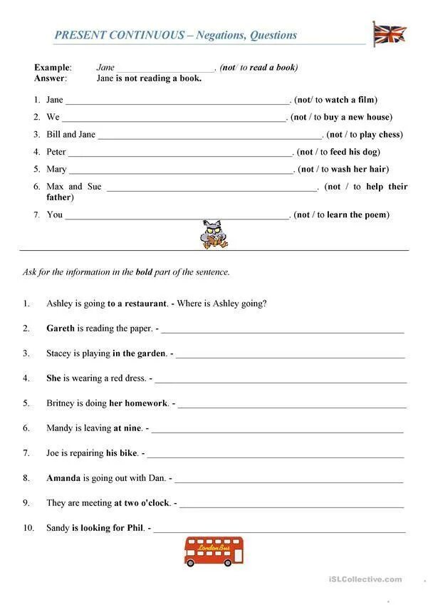 Present continuous negative questions. Present continuous questions exercises for kids. present continuous упражнения. present continuous вопросы worksheets. специальные вопросы в present continuous упражнения.