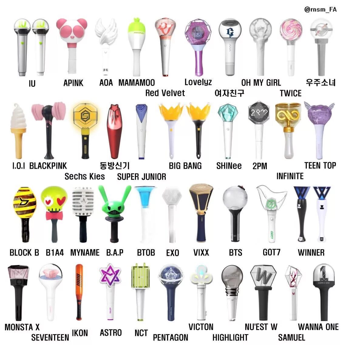 Название к поп групп придумать. Лайтстик кпоп. btob lightstick. кпоп фандомы. лайстики k-pop групп.