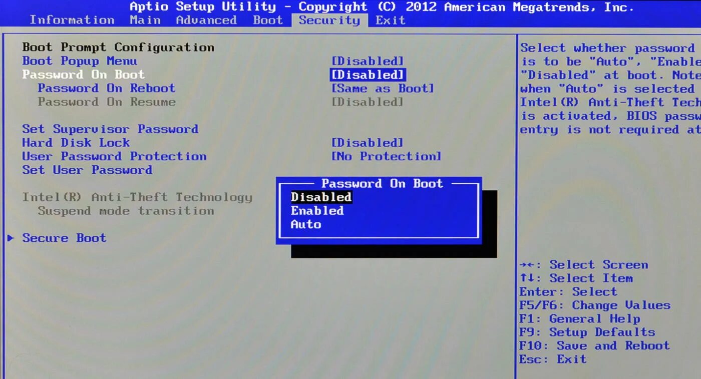 Enabled в биосе. Disabled в биосе что это. Енабле дисабле. Ефи биос пароль. E enabled
