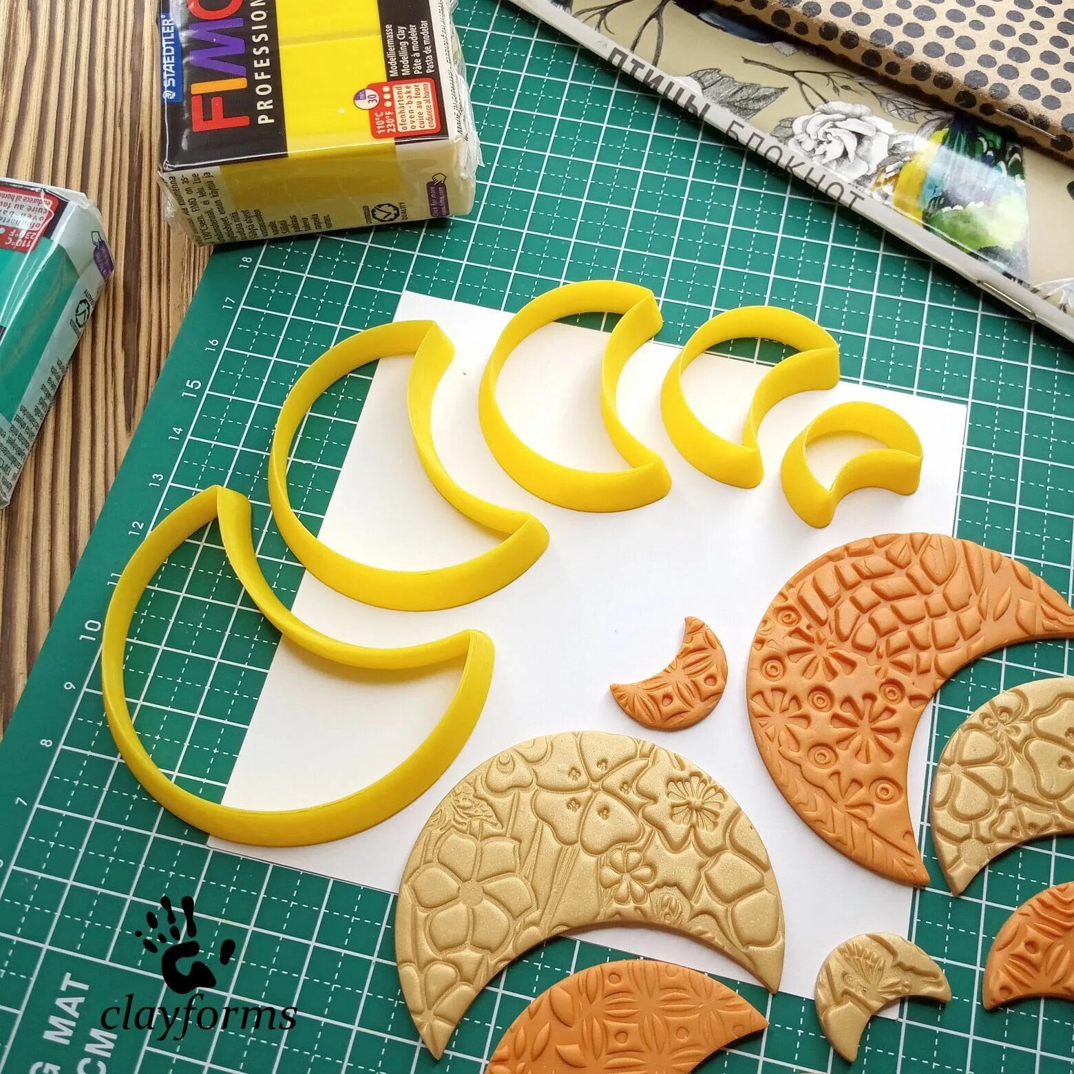 Clay forms