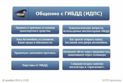 Причины остановки тс