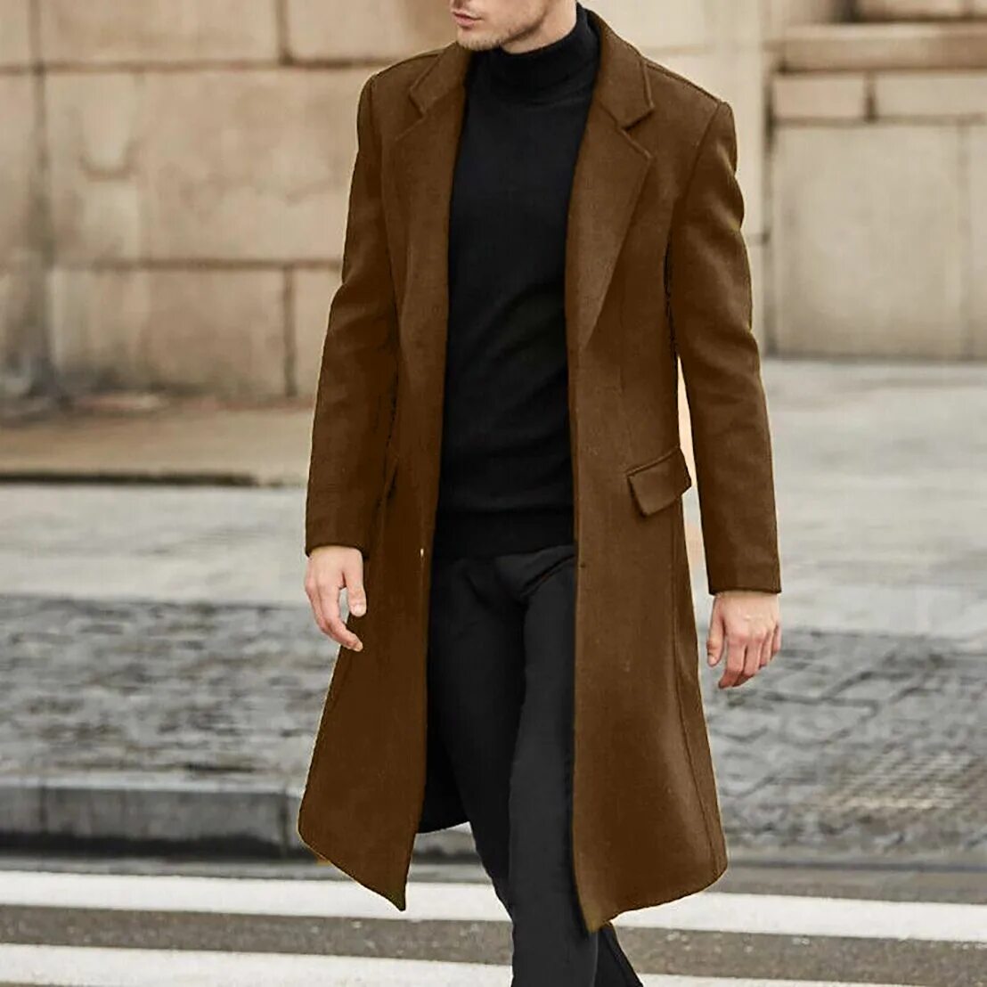 Trench Coat men однобортный. Мужское пальто woolen Coat. Пальто Trench Coat мужской. Wool Blend Coat пальто мужское\.