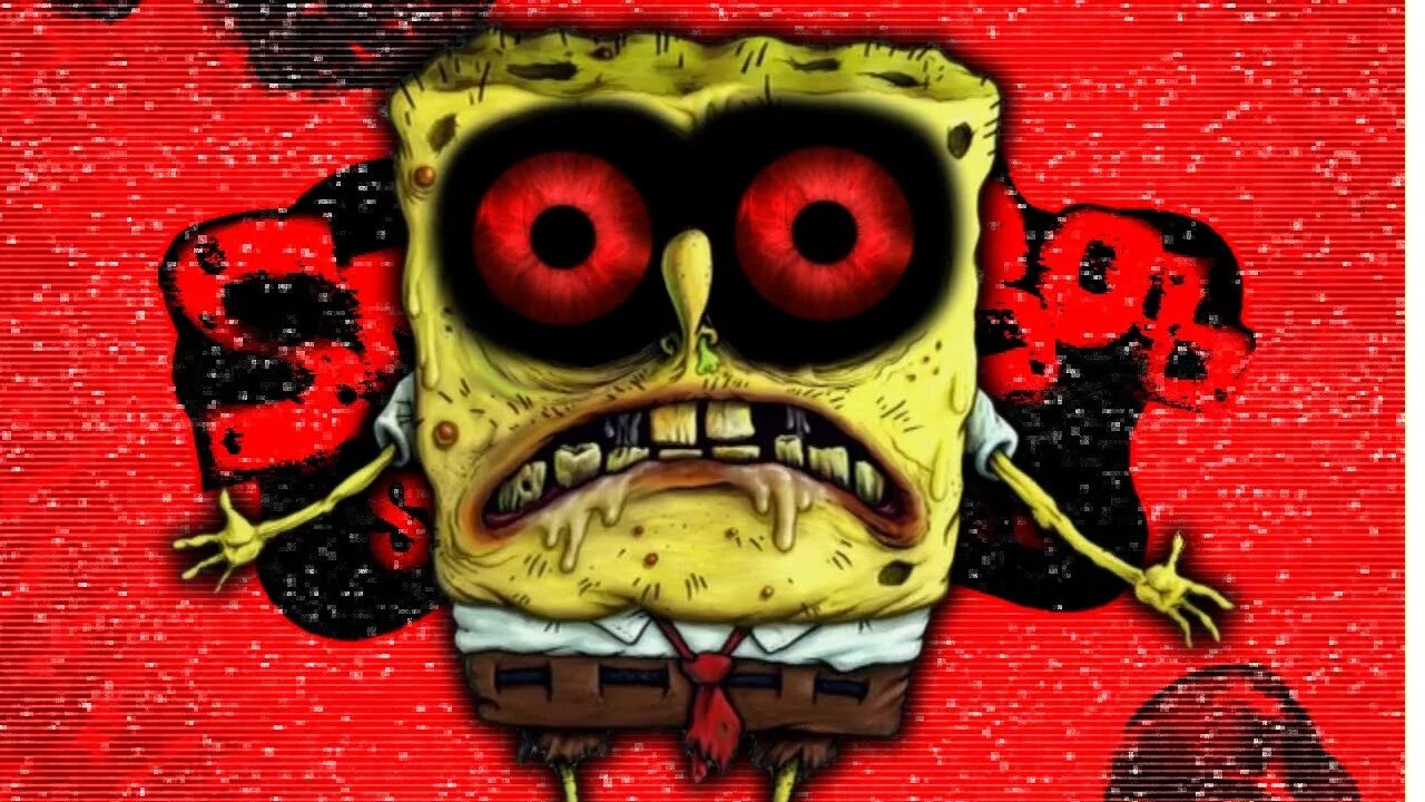 Спанч Боб ехе. Губка Боб exe. Sponge scary