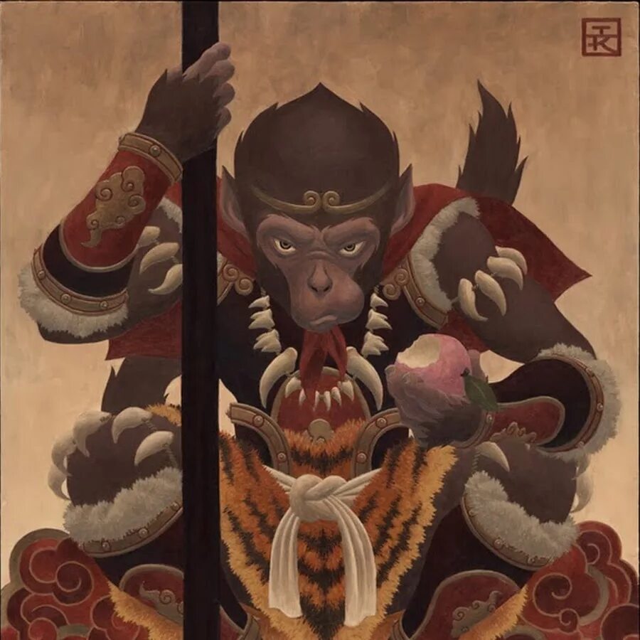 Обезьяна сунь укун. Сунь Укун китайские боги. Сунь-Укун, Бог. Сунь Укун царь обезьян. Хануман и Сунь Укун.