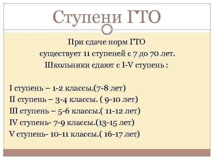 Гто 10 класс нормативы