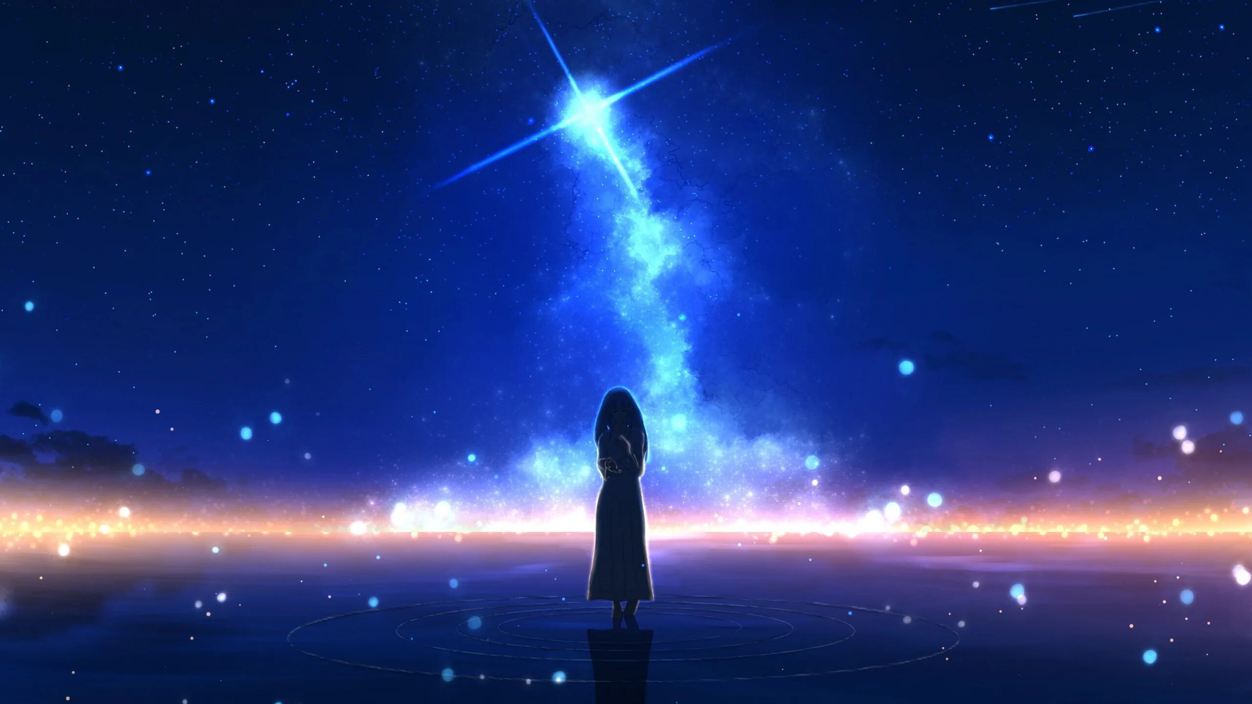 Девушка на фоне ночного неба. Про сон. Девушка ночь звезды. Девушка и звездное небо. Аниме ночь.