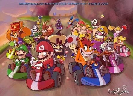 Super mario crossover