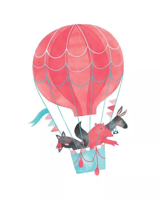 Зверюшки на воздушных шариках. Сказочный воздушный шар. Воздушный шар иллюстрация. Сказочные воздушные шары.
