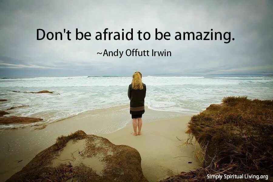 And are you now. Start where you are. embrace yourself. take yourself. embrace &quot;this new day&quot;.