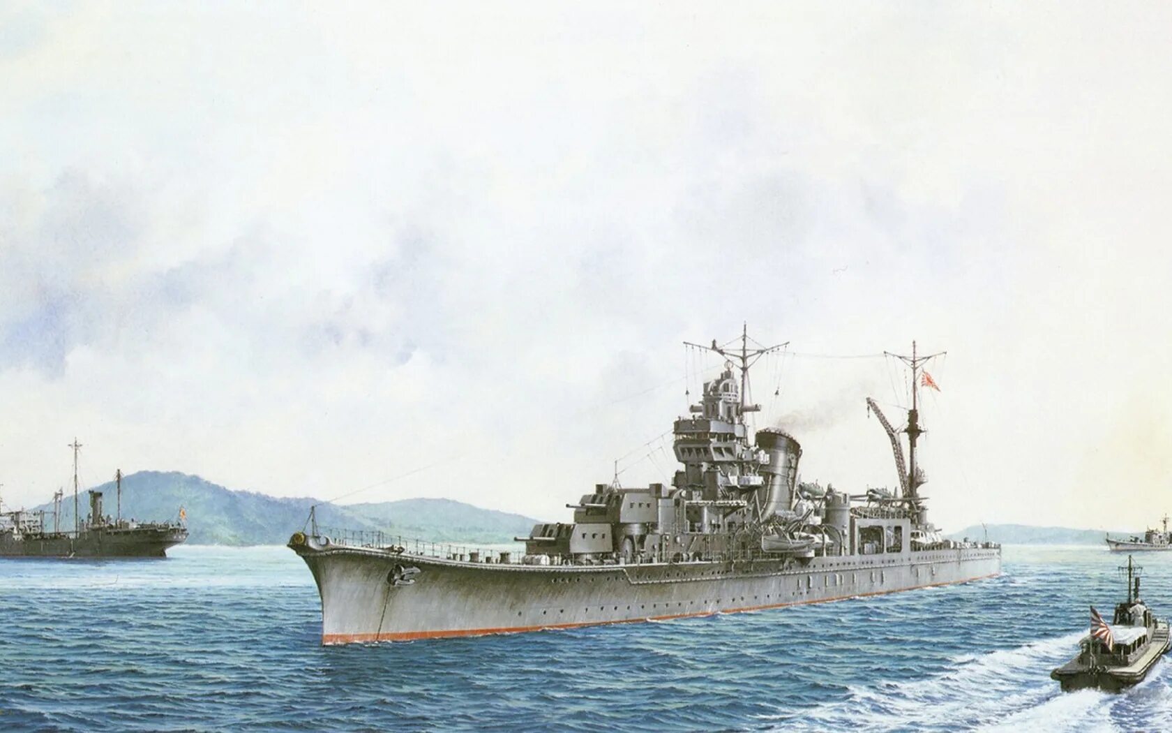 Японские крейсера второй мировой войны 1941-1945. Японские крейсера второй мировой войны. Крейсер Агано. Легкие крейсера Японии 2 мировой войны Агано.