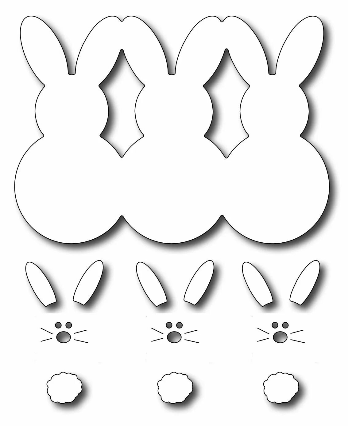 Заяц из бумаги формата а4. Поделка зайка из бумаги. Трафарет зайца для аппликации. Заяц из бумаги. Контур пасхального зайчика сзади.