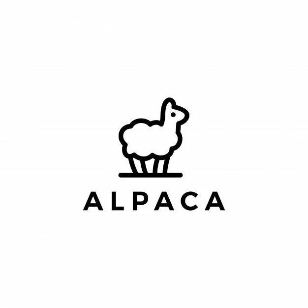 Форма лама. Альпака. лама логотип. символ альпаки. альпака надпись.