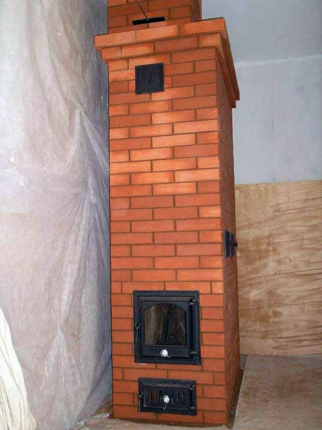 Небольшие печи для дачи из кирпича