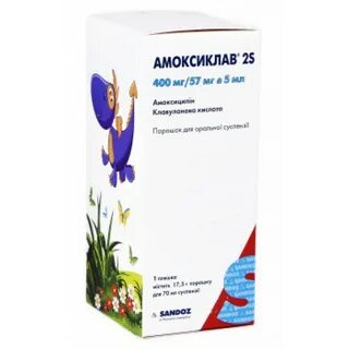 Амоксиклав 400 суспензия