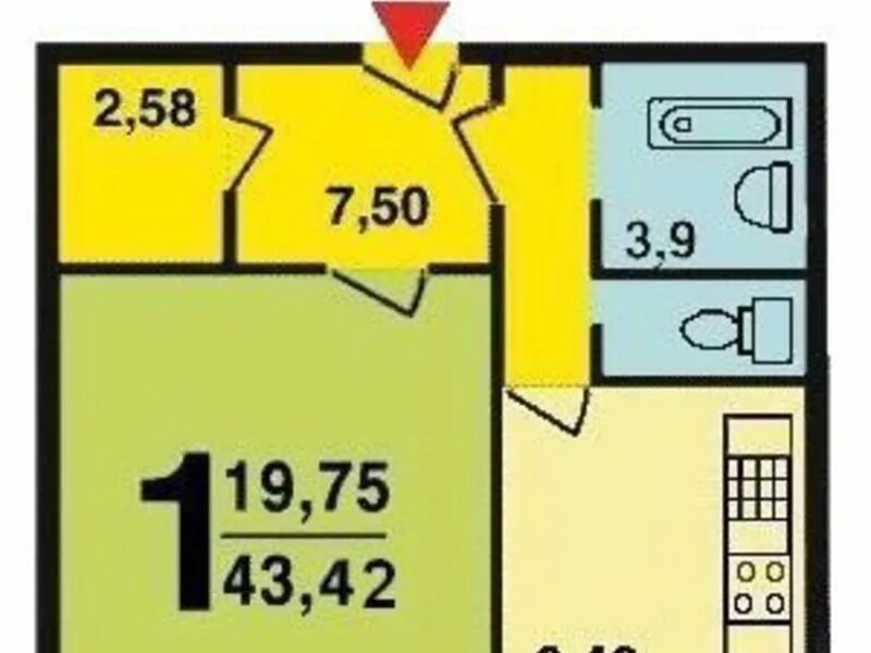 Оснабрюкская 29 планировка. ИП-46с планировка с размерами 1 комнатная квартира. ИП-46с. Оснабрюкская 29 Тверь. Купить однушку в твери