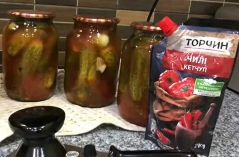 Вкуснейшие огурцы с чили