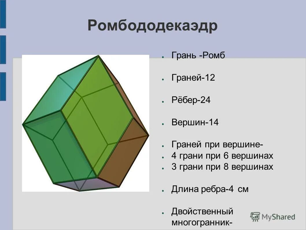 4 ребра 4 вершины. Ромбододекаэдр кристаллографическая формула. Ромбододекаэдр многогранники. Магнетит ромбододекаэдр.