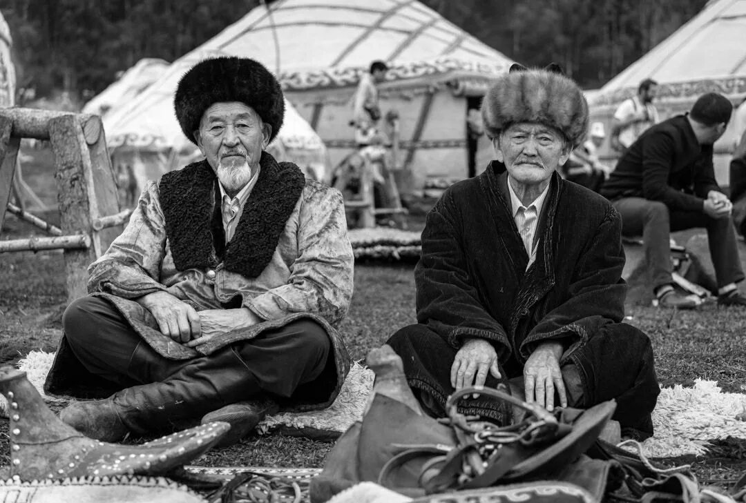 Седой казах. Аксакалы в Кыргызстане. Кыргызы 1926. Старый казах. Казахский старик.