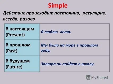 Simple action